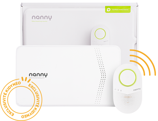 Moniteur nanny – surveille la respiration bébé